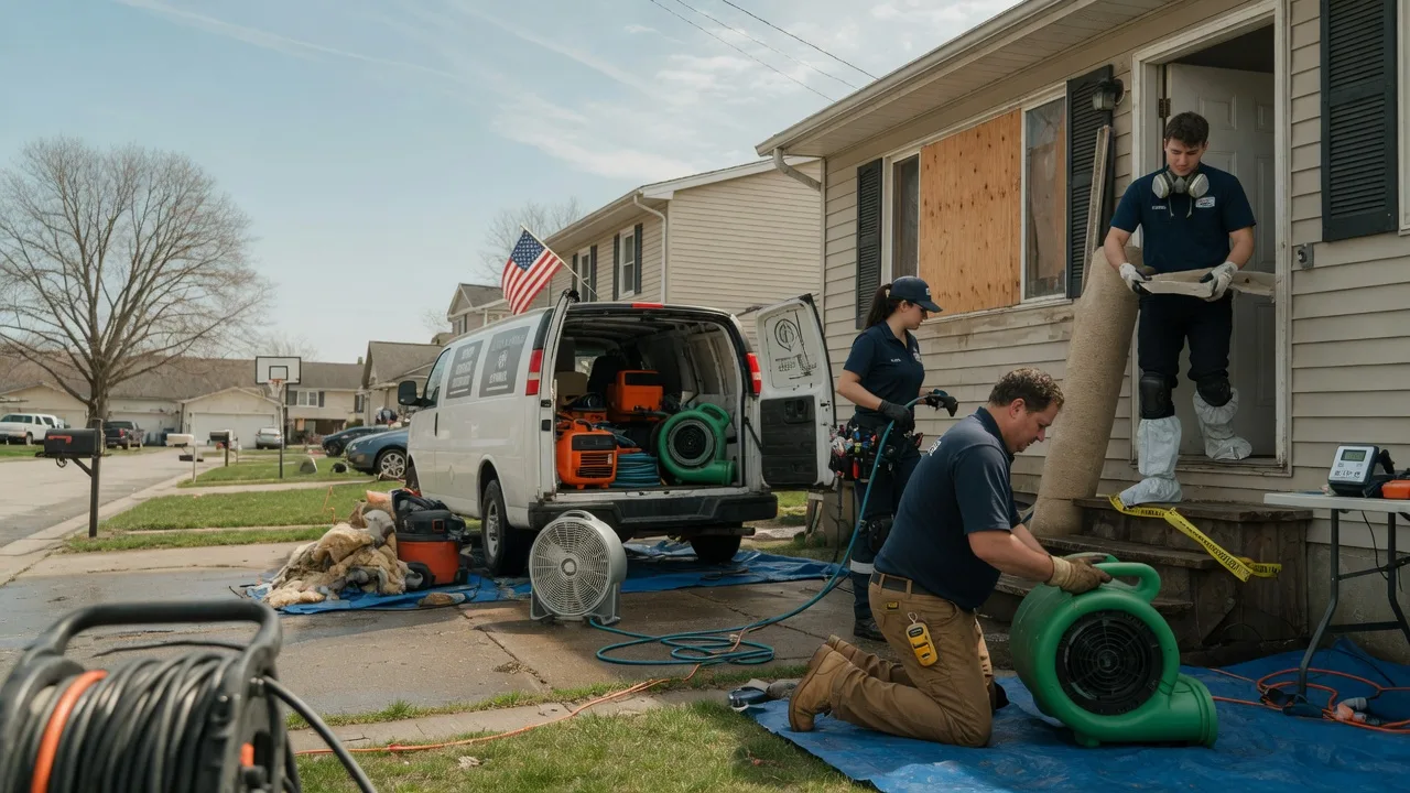 Water Damage Restoration in Auburntown, TN near me